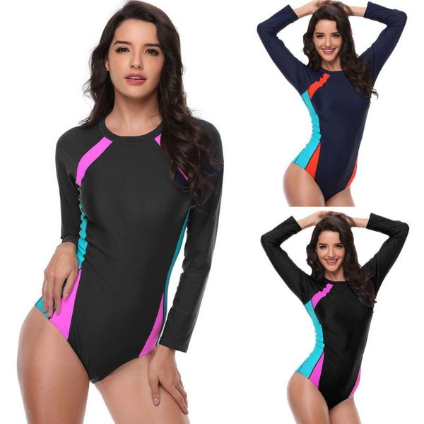 one-piece suits women swimsuit one piece professional racing swimwear backless large size solid bodysuit long sleeve monokini banadores
one-piece suits women swimsuit one piece professional racing swimwear backless large size solid bodysuit long sleeve monokini banadores