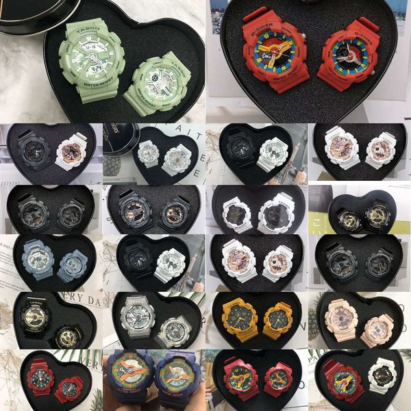 unicorn couple watch two pairs of male and female ins student version trendy waterproof electronic watch birthday gift with heart-shaped box, Slivery;brown
unicorn couple watch two pairs of male and female ins student version trendy waterproof electronic watch birthday gift with heart-shaped box, Slivery;brown