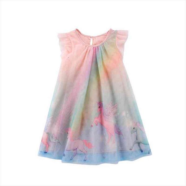 unicorn baby girl dress sweet sleeveless mesh rainbow tulle tutu dress princess party summer sundress clothes 1-7t, Red;yellow
unicorn baby girl dress sweet sleeveless mesh rainbow tulle tutu dress princess party summer sundress clothes 1-7t, Red;yellow