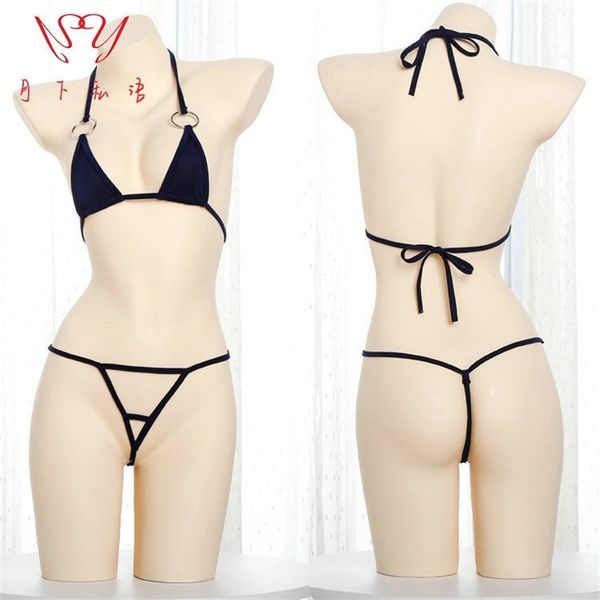 underwear open profile dew three-point suit better 1801, Black;white