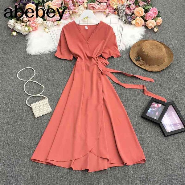 summer french temperament v-neck short sleeve dress high waist lace up waist irregular design mid-length dress 210715, Black;gray
summer french temperament v-neck short sleeve dress high waist lace up waist irregular design mid-length dress 210715, Black;gray