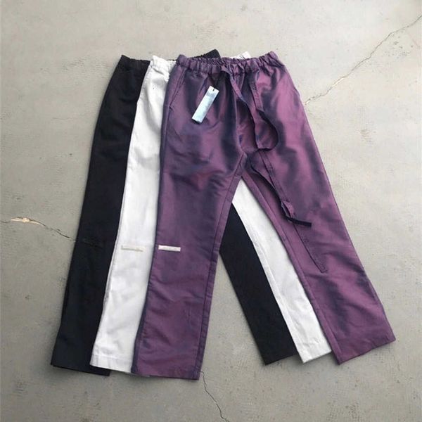 men's pants laser reflective colorful fog essentials sweatpants men women streetwear trousers work joggers qwbg, Black
men's pants laser reflective colorful fog essentials sweatpants men women streetwear trousers work joggers qwbg, Black