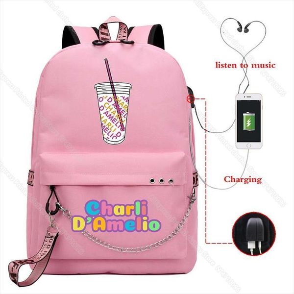 charli damelio backpack merchtravel school student women girls back pack bag lapbook double shoulder pink black fashion
charli damelio backpack merchtravel school student women girls back pack bag lapbook double shoulder pink black fashion