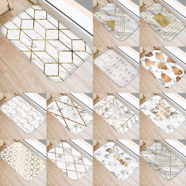 brief marble geometric printed kitchen door mat 40*60 coral velvet carpet rubber floor mats colorful non-anti-slip rug 48267-4 carpets
brief marble geometric printed kitchen door mat 40*60 coral velvet carpet rubber floor mats colorful non-anti-slip rug 48267-4 carpets