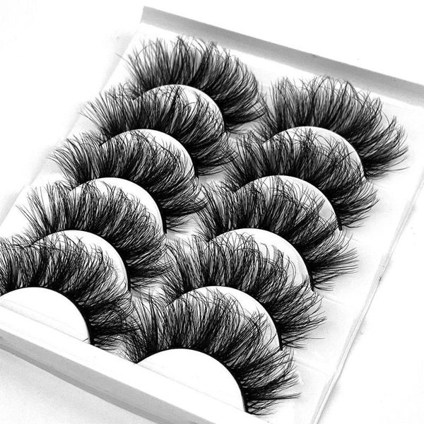 false eyelashes 5 pairs 20mm 5d faux mink fluffy natural wispy lashes handmade beauty makeup eyelash extension tools
false eyelashes 5 pairs 20mm 5d faux mink fluffy natural wispy lashes handmade beauty makeup eyelash extension tools