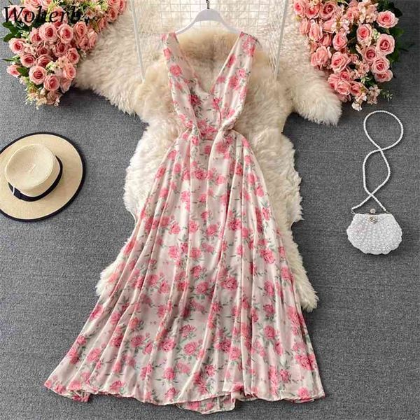 floral chiffon dress women summer sweet v-neck sleeveless vintage slim elegant dresses tank vestidos female beach robe 210519, Black;gray
floral chiffon dress women summer sweet v-neck sleeveless vintage slim elegant dresses tank vestidos female beach robe 210519, Black;gray