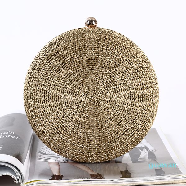 handmade pretty pu rope evening bag round shape clutch with satin for wedding banquet party porm brides maids(more colors)
handmade pretty pu rope evening bag round shape clutch with satin for wedding banquet party porm brides maids(more colors)
