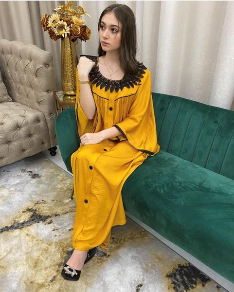 ethnic clothing kaftan abaya dubai turkey muslim long satin dress islam plus size dresses abayas for women robe femme vestidos largos, Red
ethnic clothing kaftan abaya dubai turkey muslim long satin dress islam plus size dresses abayas for women robe femme vestidos largos, Red