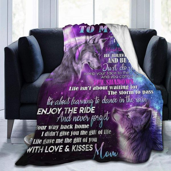 to my son hard times and good times wolf micro fleece blankets super soft cozy couch throw blanket for home bedding living room
to my son hard times and good times wolf micro fleece blankets super soft cozy couch throw blanket for home bedding living room