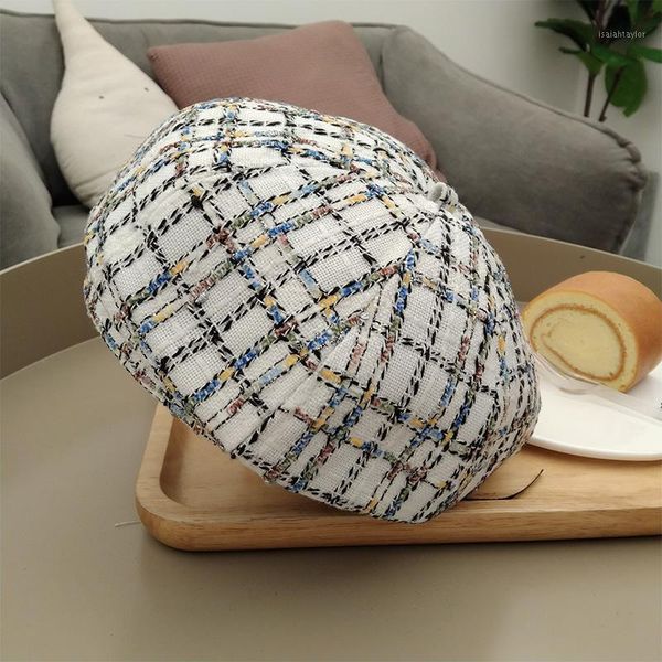 jin-swhbias berets for women color plaid octagonal caps 2021 autumn sboy painter hat warm black white ladies, Blue;gray
jin-swhbias berets for women color plaid octagonal caps 2021 autumn sboy painter hat warm black white ladies, Blue;gray