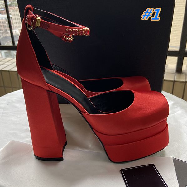 women's summer platform party wedding dress shoes silk satin diamond square toe thick heel sandals size 34-42, Black
women's summer platform party wedding dress shoes silk satin diamond square toe thick heel sandals size 34-42, Black