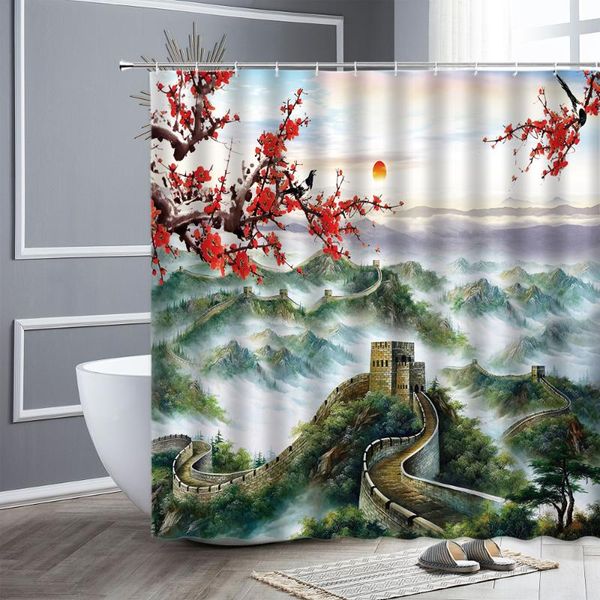 shower curtains waterproof fabric curtain chinese style flower birds green plants natural landscape home wall decor bathroom set
shower curtains waterproof fabric curtain chinese style flower birds green plants natural landscape home wall decor bathroom set