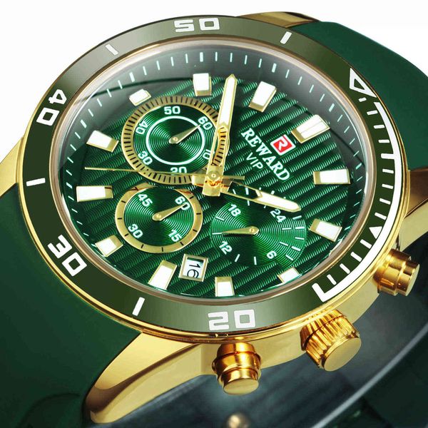 reward mens watches brand luxury sport watch for men quartz wristwatches chronograph silicone strap relogio masculino 210728, Slivery;brown
reward mens watches brand luxury sport watch for men quartz wristwatches chronograph silicone strap relogio masculino 210728, Slivery;brown
