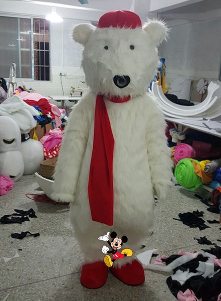 mascot costumes polar bear mascot costume size animal theme lovely cartoon appearance white bear mascotte mascota fancy outfit suit, Red;yellow
mascot costumes polar bear mascot costume size animal theme lovely cartoon appearance white bear mascotte mascota fancy outfit suit, Red;yellow
