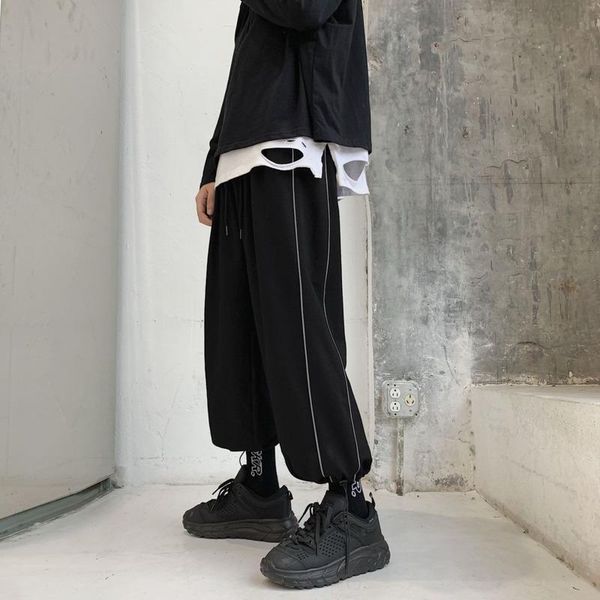 sweatpants men's fashion solid color cotton casual pants men streetwear hip-hop loose straight trousers mens joggers track, Black
sweatpants men's fashion solid color cotton casual pants men streetwear hip-hop loose straight trousers mens joggers track, Black