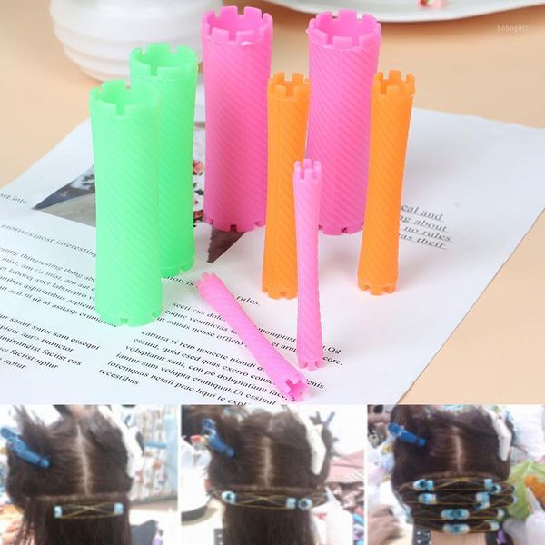 8pcs/set hairdressing styling tool hair roller curlers wave perm rod corn clip curler maker diy tools1, Black
8pcs/set hairdressing styling tool hair roller curlers wave perm rod corn clip curler maker diy tools1, Black