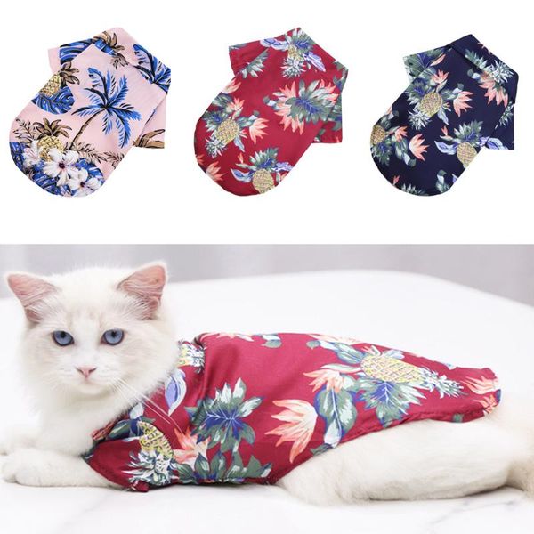 cat costumes spring summer dog shirt clothes floral t-shirt beach small medium-sized pet clothing kitten puppies breathable vest
cat costumes spring summer dog shirt clothes floral t-shirt beach small medium-sized pet clothing kitten puppies breathable vest