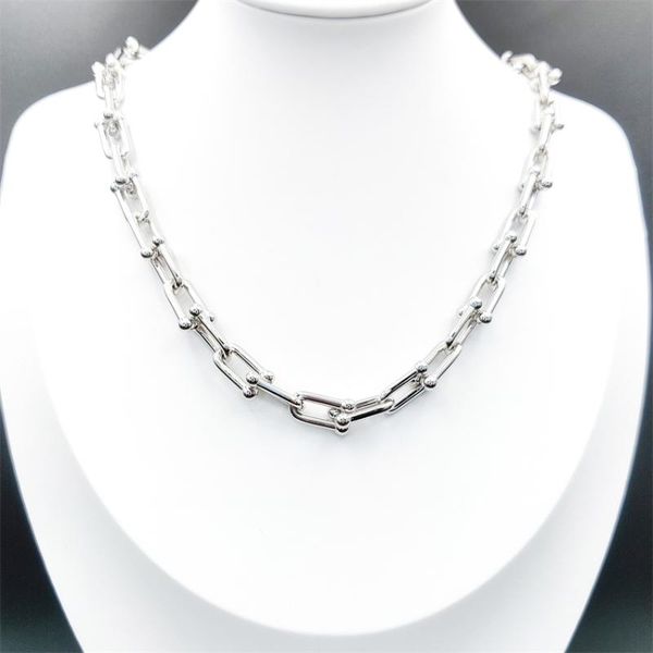 chains necklace for women 925 original classic 3 styles u shaped chain re-engraved high end girl lover jewelry gift, Silver
chains necklace for women 925 original classic 3 styles u shaped chain re-engraved high end girl lover jewelry gift, Silver