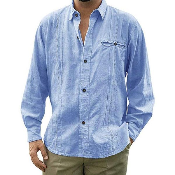 men's casual shirts ropa de hombre 2021 mens solid color long sleeve cotton linen cardigan shirt button lapel clothing, White;black
men's casual shirts ropa de hombre 2021 mens solid color long sleeve cotton linen cardigan shirt button lapel clothing, White;black