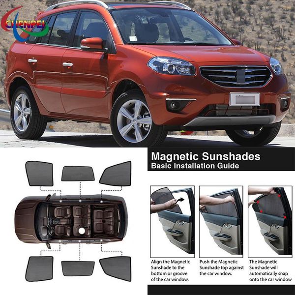 car sunshade for koleos full side windows magnetic sun shade uv protection ray blocking mesh visor decoration accessories
car sunshade for koleos full side windows magnetic sun shade uv protection ray blocking mesh visor decoration accessories
