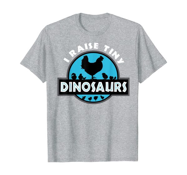 i raise tiny dinosaurs chicken lover t-shirt, White;black 
i raise tiny dinosaurs chicken lover t-shirt, White;black