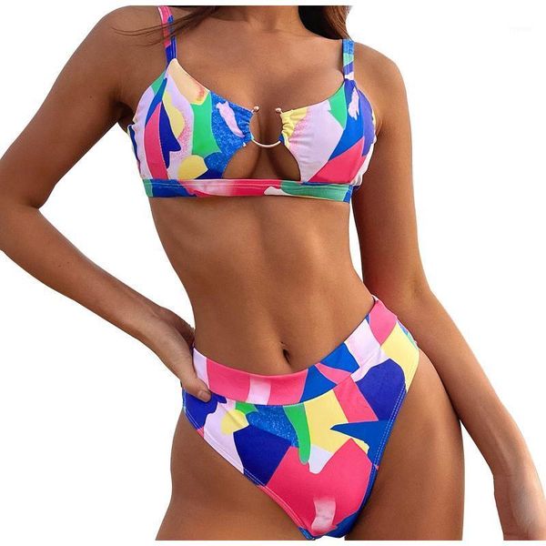 ladies fashion high waist split swimsuit colorblock print bikini push up swimdress retro beachwear women's swimwear, White;black
ladies fashion high waist split swimsuit colorblock print bikini push up swimdress retro beachwear women's swimwear, White;black