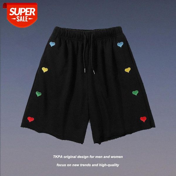 tkpa national color love embroidered casual shorts for men and women couples harajuku loose flow sports five-point pants #zh3g, Black
tkpa national color love embroidered casual shorts for men and women couples harajuku loose flow sports five-point pants #zh3g, Black