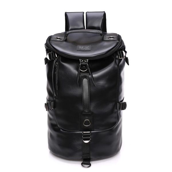 men black leather gym fitness handbag pu sport bucket backpack large training shoulder soft travel cylinder bags outdoor
men black leather gym fitness handbag pu sport bucket backpack large training shoulder soft travel cylinder bags outdoor
