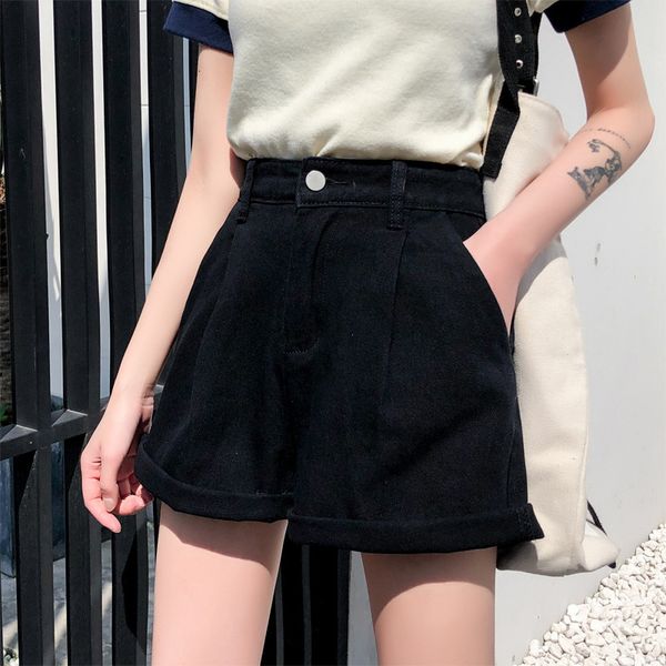 jean arrival female fashions denim street shorts waist simple summer wilderness to jeans, Blue
jean arrival female fashions denim street shorts waist simple summer wilderness to jeans, Blue