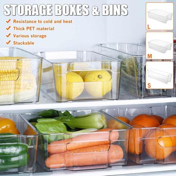 storage bottles & jars s/m/l pet refrigerator drawer organizer bin compartment transparent fridge containers box for pantry er
storage bottles & jars s/m/l pet refrigerator drawer organizer bin compartment transparent fridge containers box for pantry er