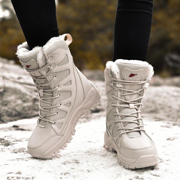 boots winter women comfortable snow fur plush warm casual mid-calf hiking footwear zapatos mujer, Black
boots winter women comfortable snow fur plush warm casual mid-calf hiking footwear zapatos mujer, Black