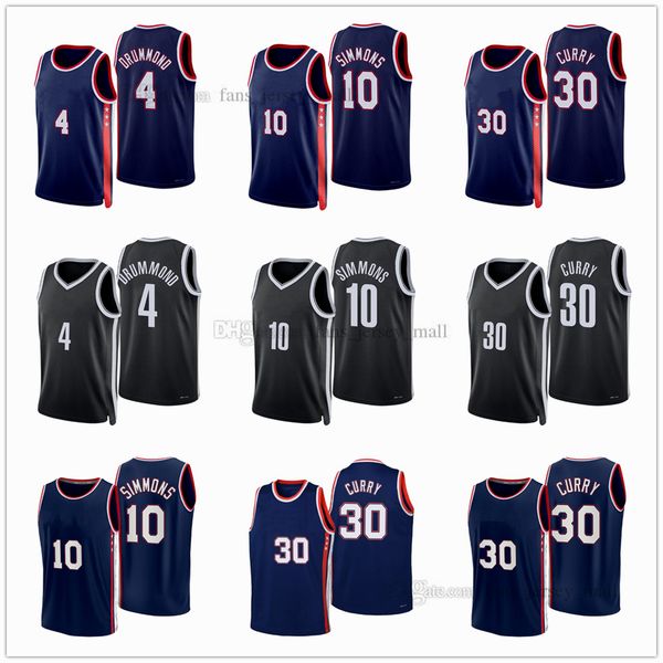 printed city basketball jerseys4 andre 30 seth 10 ben drummond curry simmons jersey color white blue black, Black;red
printed city basketball jerseys4 andre 30 seth 10 ben drummond curry simmons jersey color white blue black, Black;red