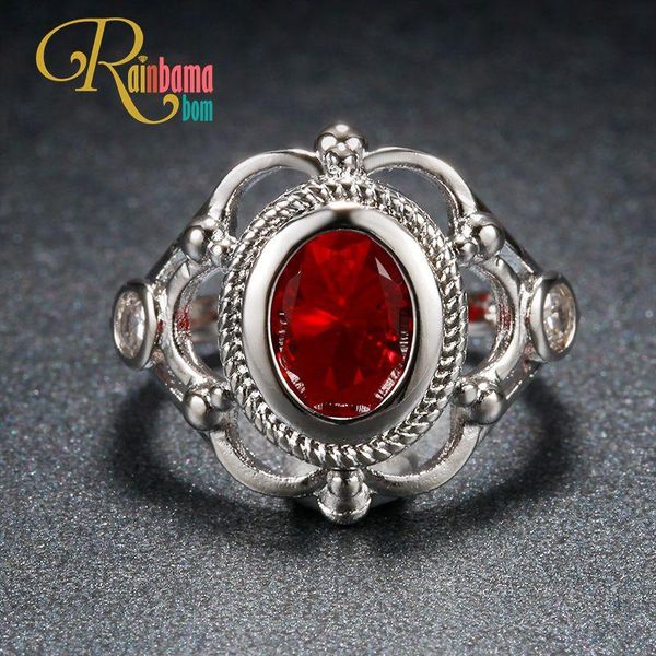 cluster rings rainbamabom vintage 925 solid sterling silver ruby amethyst gemstone wedding engagement antique ring fine jewelry wholesale, Golden;silver
cluster rings rainbamabom vintage 925 solid sterling silver ruby amethyst gemstone wedding engagement antique ring fine jewelry wholesale, Golden;silver