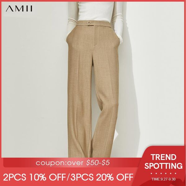women's pants & capris amii minimalism winter for women elegant high wais wide leg office lady suit pant female casual trousers 1213040, Black;white
women's pants & capris amii minimalism winter for women elegant high wais wide leg office lady suit pant female casual trousers 1213040, Black;white