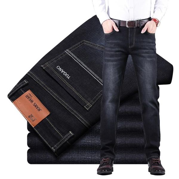men's jeans -selling autumn winter straight-leg pants/leisure blue stretch mid-high waist city brand denim trousers large size
men's jeans -selling autumn winter straight-leg pants/leisure blue stretch mid-high waist city brand denim trousers large size