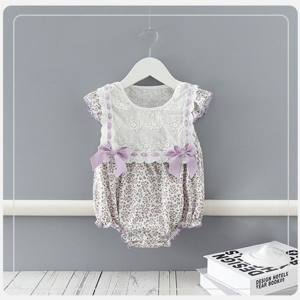rompers wholesale summer baby girls sleeveless romper purple floral round collar bow lace kids clothes e9208 gm0h, Blue
rompers wholesale summer baby girls sleeveless romper purple floral round collar bow lace kids clothes e9208 gm0h, Blue