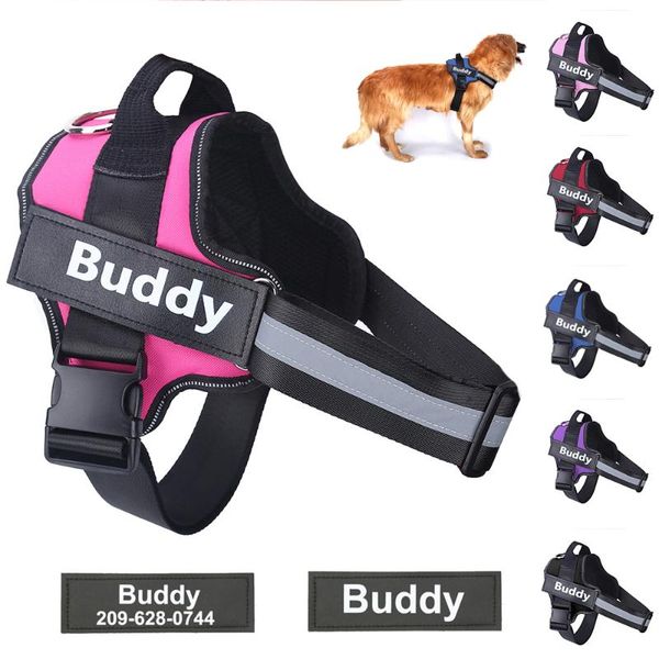 personalized dog harness id custom patch no pull reflective adjustable vest for small large dogs outdoor pet supplies collars & leashes
personalized dog harness id custom patch no pull reflective adjustable vest for small large dogs outdoor pet supplies collars & leashes