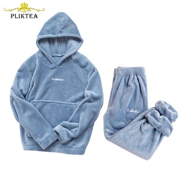 women winter pajamas set thi warm flannel homewear winter lounge wear female flannel pajamas home pants warm home clothes suit, Black;red
women winter pajamas set thi warm flannel homewear winter lounge wear female flannel pajamas home pants warm home clothes suit, Black;red