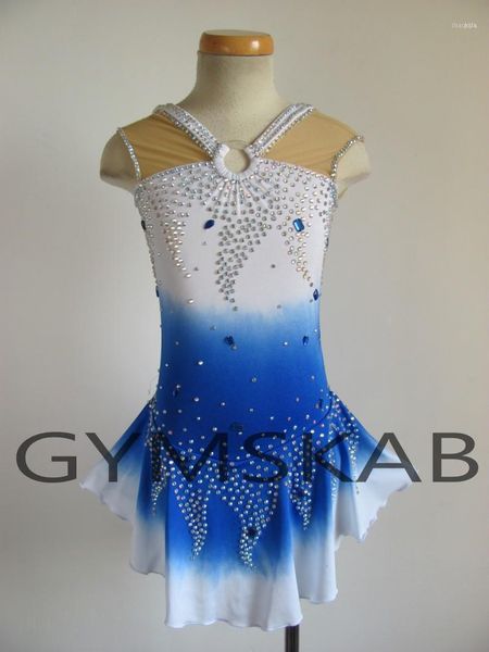 style figure skating dress women's girl's customized ice sleeveless gymnastics costume 50281, Black;red
style figure skating dress women's girl's customized ice sleeveless gymnastics costume 50281, Black;red