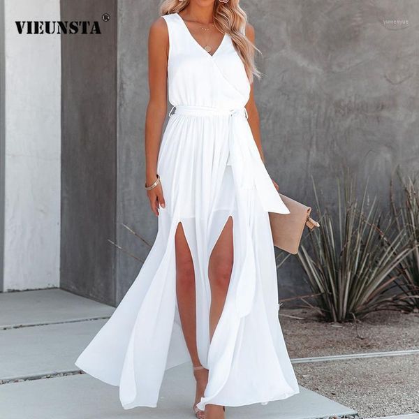 casual dresses women fashion deep v neck solid long dress 2021 elegant hollow out sleeveless maxi autumn high slit party, Black;gray
casual dresses women fashion deep v neck solid long dress 2021 elegant hollow out sleeveless maxi autumn high slit party, Black;gray