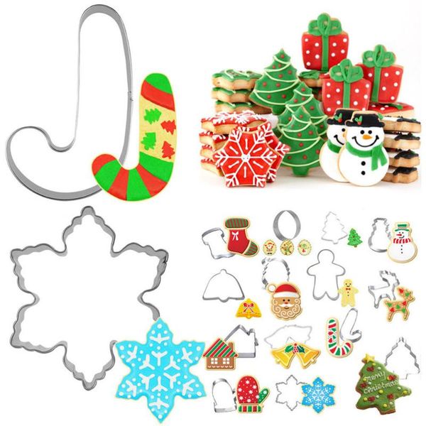 baking moulds 28 pcs/2 sets christmas elements shape cookie cutters stainless steel diy mold biscuits kitchen utensil tool for bak
baking moulds 28 pcs/2 sets christmas elements shape cookie cutters stainless steel diy mold biscuits kitchen utensil tool for bak