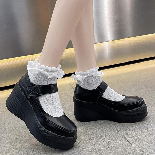 dress shoes black chunky platform lolita women 2021 pu leather wedges high heels pumps woman japanese style mary jane
dress shoes black chunky platform lolita women 2021 pu leather wedges high heels pumps woman japanese style mary jane