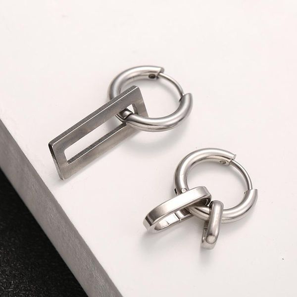 qiluxy fashion stainless steel geometric hoop earrings for women men punk metal hollow pendant party jewelry & huggie, Golden;silver
qiluxy fashion stainless steel geometric hoop earrings for women men punk metal hollow pendant party jewelry & huggie, Golden;silver