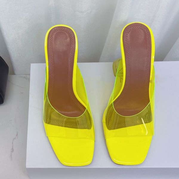 new fashion slippers women luxury brand party shoes colour crystal heel open toe square high transparent sandals 60% off store online, Black
new fashion slippers women luxury brand party shoes colour crystal heel open toe square high transparent sandals 60% off store online, Black