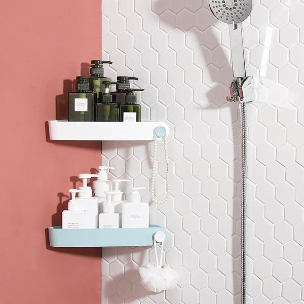 hooks & rails corner triangular shelf shelves punch wall-mounted toilet bathroom storage rack shampoo holder organizer hanging supplies
hooks & rails corner triangular shelf shelves punch wall-mounted toilet bathroom storage rack shampoo holder organizer hanging supplies