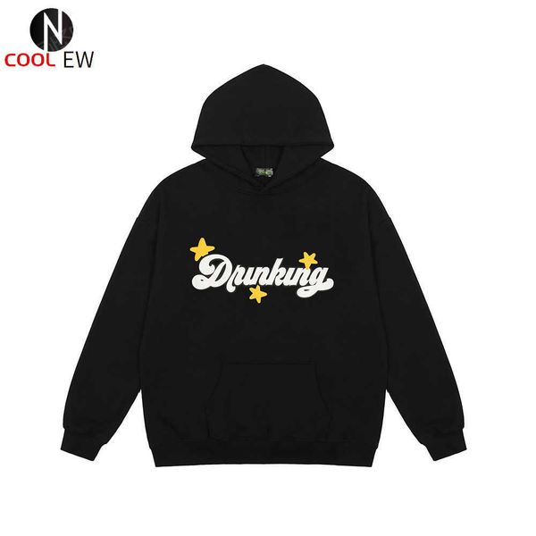 men's long sleeved sweatshirt, embroidered letter casual, simple, loose, autumn, Black
men's long sleeved sweatshirt, embroidered letter casual, simple, loose, autumn, Black