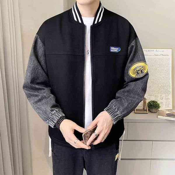 baseball jacket jacket men's new korean youth student fashion casual autumn coat men, Black;brown
baseball jacket jacket men's new korean youth student fashion casual autumn coat men, Black;brown