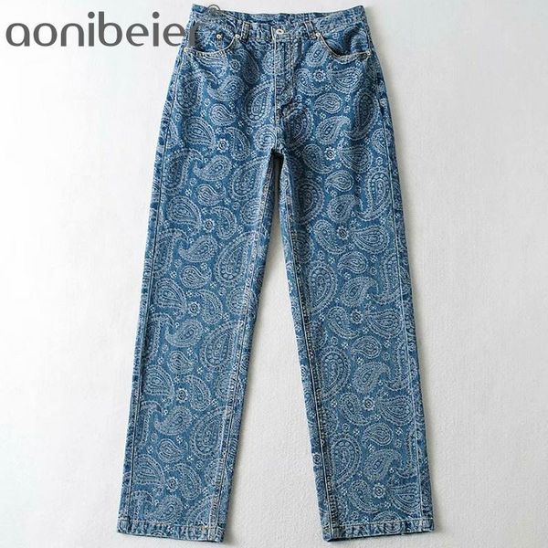 women's jeans aonibeier fashion paisley jacquard distressed summer autumn high waist women casual straight denim pants 2021 female blue
women's jeans aonibeier fashion paisley jacquard distressed summer autumn high waist women casual straight denim pants 2021 female blue