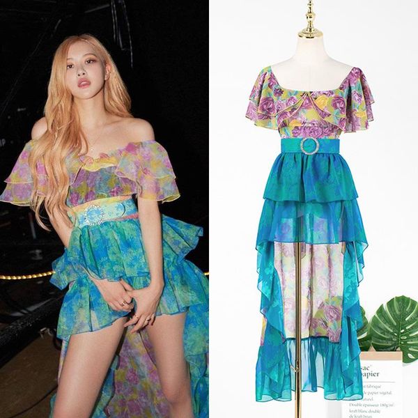 casual dresses kpop rose summer high-waist strapless lace perspective dress women nightclub ruffled irregular loose, Black;gray
casual dresses kpop rose summer high-waist strapless lace perspective dress women nightclub ruffled irregular loose, Black;gray