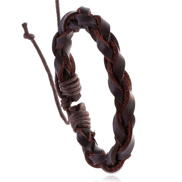 tennis jessingshow men handmade braid leather rope chain bracelets punk brown bangle pulsera masculina length adjustable small gift, Golden;silver
tennis jessingshow men handmade braid leather rope chain bracelets punk brown bangle pulsera masculina length adjustable small gift, Golden;silver